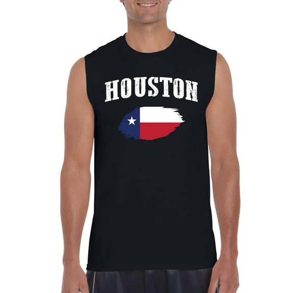 Men's Graphic T-Shirt Sleeveless - Houston