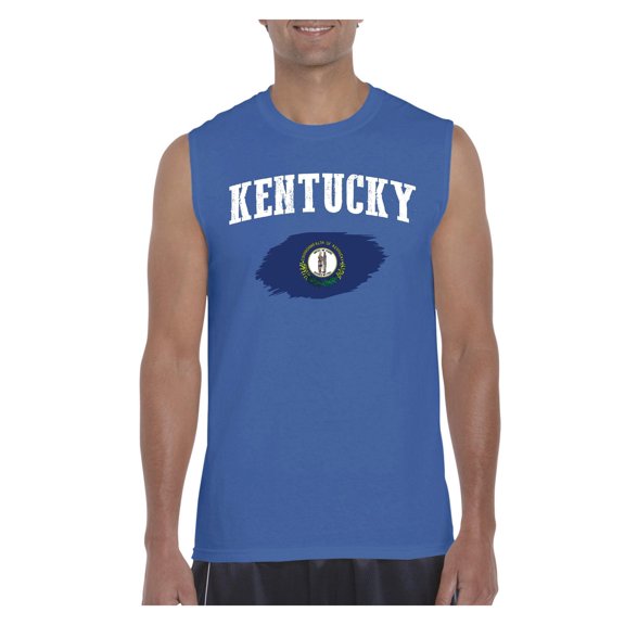 Men's Graphic T-Shirt Sleeveless - Kentucky