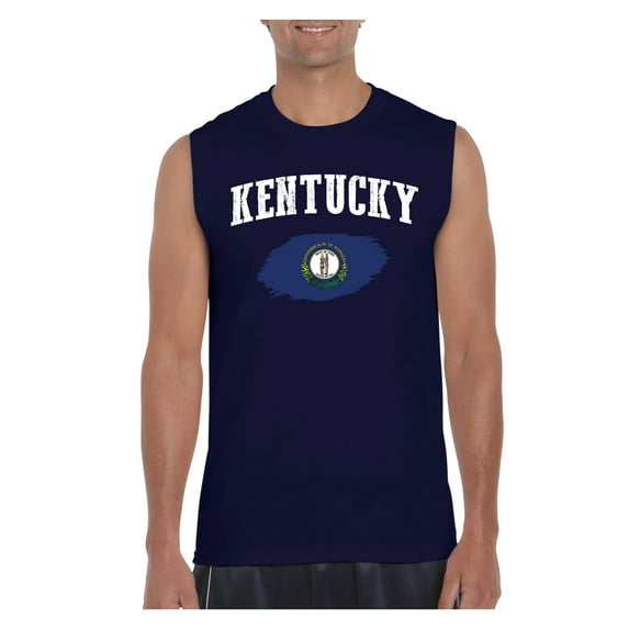 Men's Graphic T-Shirt Sleeveless - Kentucky