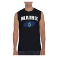 thumbnail image 1 of Men's Graphic T-Shirt Sleeveless - Maine, 1 of 5
