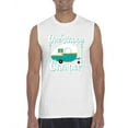 thumbnail image 1 of IWPF - Men's Graphic T-Shirt Sleeveless - ONE HAPPY CAMPER, 1 of 5