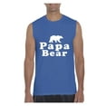 thumbnail image 1 of Men's Graphic T-Shirt Sleeveless - Papa Bear, 1 of 5