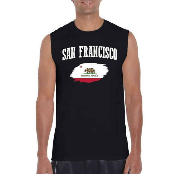 Men's Graphic T-Shirt Sleeveless - San Francisco