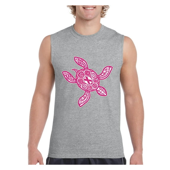 Men's Graphic T-Shirt Sleeveless - Sea Turtle Hawaii