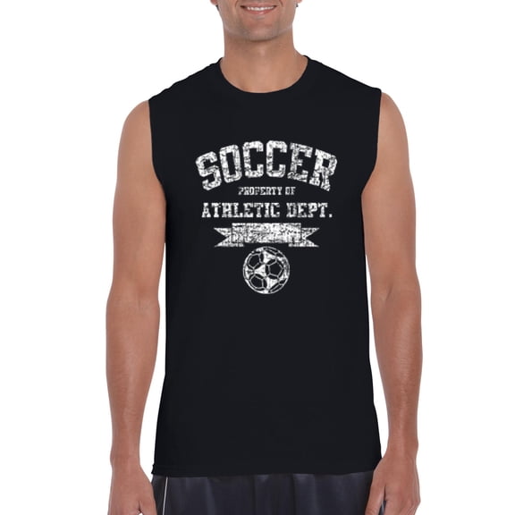 Men's Graphic T-Shirt Sleeveless - Soccer Athletic Dept.