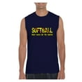 thumbnail image 1 of Men's Graphic T-Shirt Sleeveless - Softball Play Hard or Go Home, 1 of 5