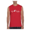 thumbnail image 1 of IWPF - Men's Graphic T-Shirt Sleeveless - Swimming Swimmer, 1 of 5