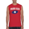 thumbnail image 1 of Men's Graphic T-Shirt Sleeveless - Virginia Beach, 1 of 5