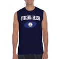 thumbnail image 1 of Men's Graphic T-Shirt Sleeveless - Virginia Beach, 1 of 5