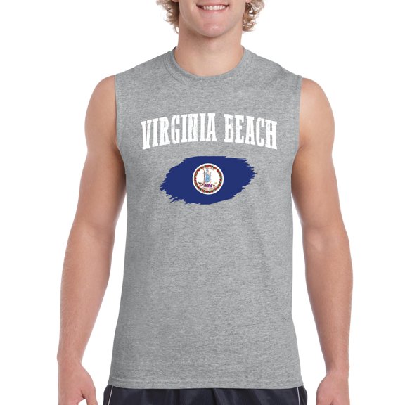 Men's Graphic T-Shirt Sleeveless - Virginia Beach