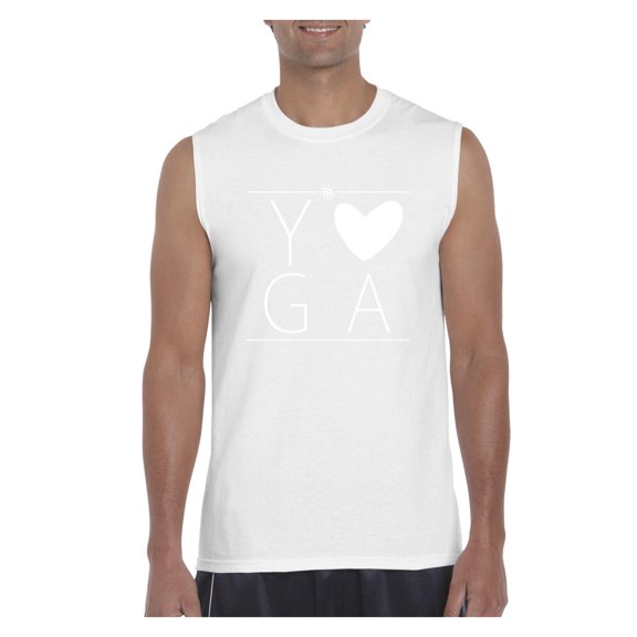 Men's Graphic T-Shirt Sleeveless - Yoga