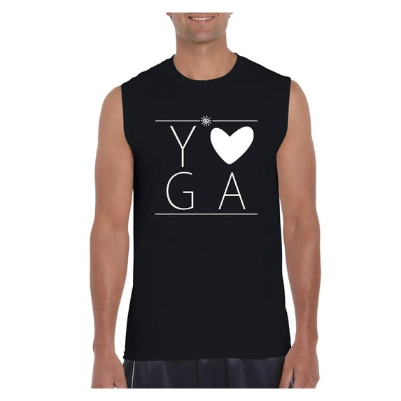 Men's Graphic T-Shirt Sleeveless - Yoga