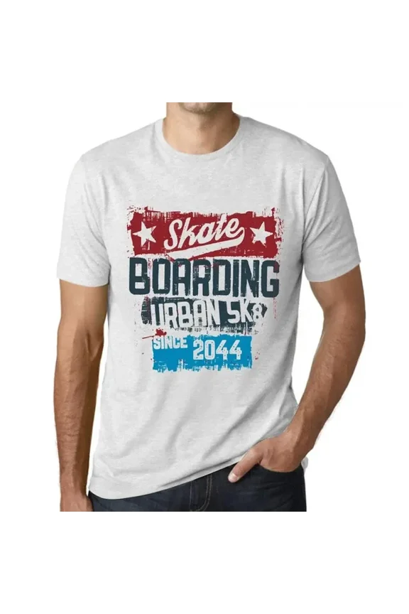 Men's Graphic T-Shirt Urban Skateboard Since 2044 Eco-Friendly Limited Edition