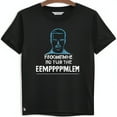 Men's Graphic Tee The Cruise Club Black TShirt with Vintage Design