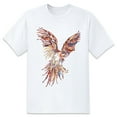 thumbnail image 1 of Men's Graphic TeeBird (7) Letter Print T-Shirts Round Neck Short Sleeves Sizes XS-5XL Summer Daily Casual Tops, 1 of 1