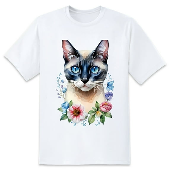 Men's Graphic TeeCat Letter Print T-Shirts Round Neck Short Sleeves Sizes XS-5XL Summer Daily Casual Tops