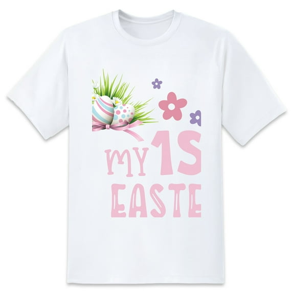 Men's Graphic TeeEaster (50) Letter Print T-Shirts Round Neck Short Sleeves Sizes XS-5XL Summer Daily Casual Tops