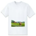 thumbnail image 1 of Men's Graphic TeeFlag (19) Letter Print T-Shirts Round Neck Short Sleeves Sizes XS-5XL Summer Daily Casual Tops, 1 of 1