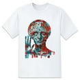 thumbnail image 1 of Men's Graphic TeePeople (3) Letter Print T-Shirts Round Neck Short Sleeves Sizes XS-5XL Summer Daily Casual Tops, 1 of 5