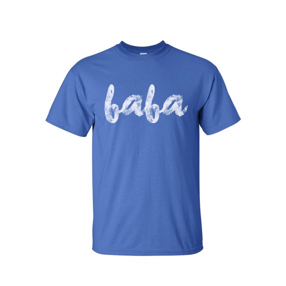 Men's Graphic Tees - Baba T-shirt Dad Father's Day - Big and Tall T shirts