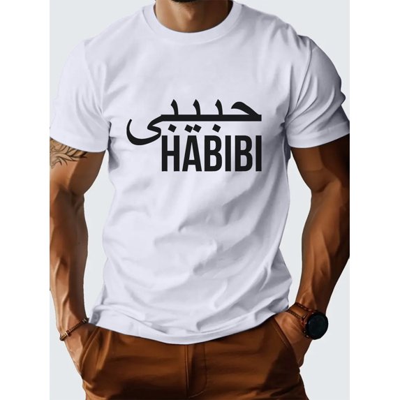 Men's Graphic Tees Cotton Shirts Casual Workout T-Shirts Short Sleeve Athletic Gym Lightweight Tees Tops Rapper Streetwear