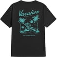 thumbnail image 1 of Men's Graphic Tees Letter Print Short Sleeve T Shirts Summer Beach Crew Neck Tops for Men, 1 of 2