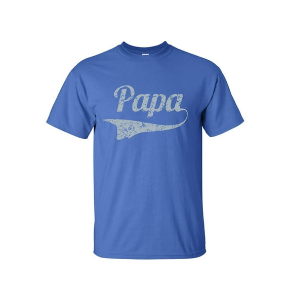 Men's Graphic Tees - Papa T-shirt Dad Father's Day - Big and Tall T shirts