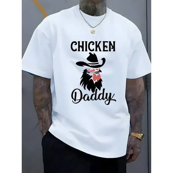 Men's Graphic Tees Short Sleeve Crew Neck Vintage T-Shirt Casual Summer Shirt Tops Rapper Streetwear