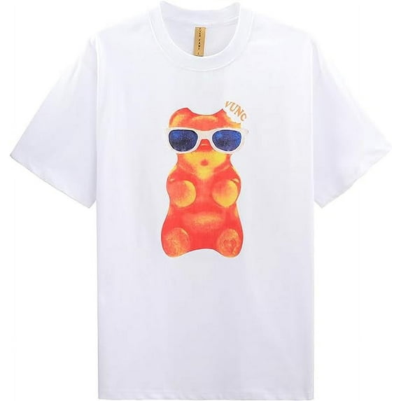 Men’s Graphic Tees Y2k Unisex Hipster Printed Vintage Streetwear Baggy Shirts Casual Loose Summer Tee Tops