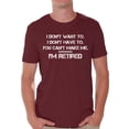 thumbnail image 1 of Men's Graphic Tshirts - I am Retired Funny Tees, 1 of 4