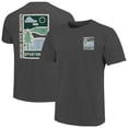 thumbnail image 1 of Men's  Graphite Michigan State Spartans Comfort Colors Minimal Vista Distressed Graphics T-Shirt, 1 of 3