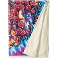 thumbnail image 1 of Men's Grateful Dead 30th Anniversary Coral Fleece Throw Blanket, Multi, 50" X 60", Multicolor, 50" X 60", 1 of 5