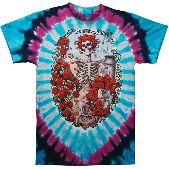 Men's Grateful Dead 30th Anniversary Tie Dye T-shirt Small Multi