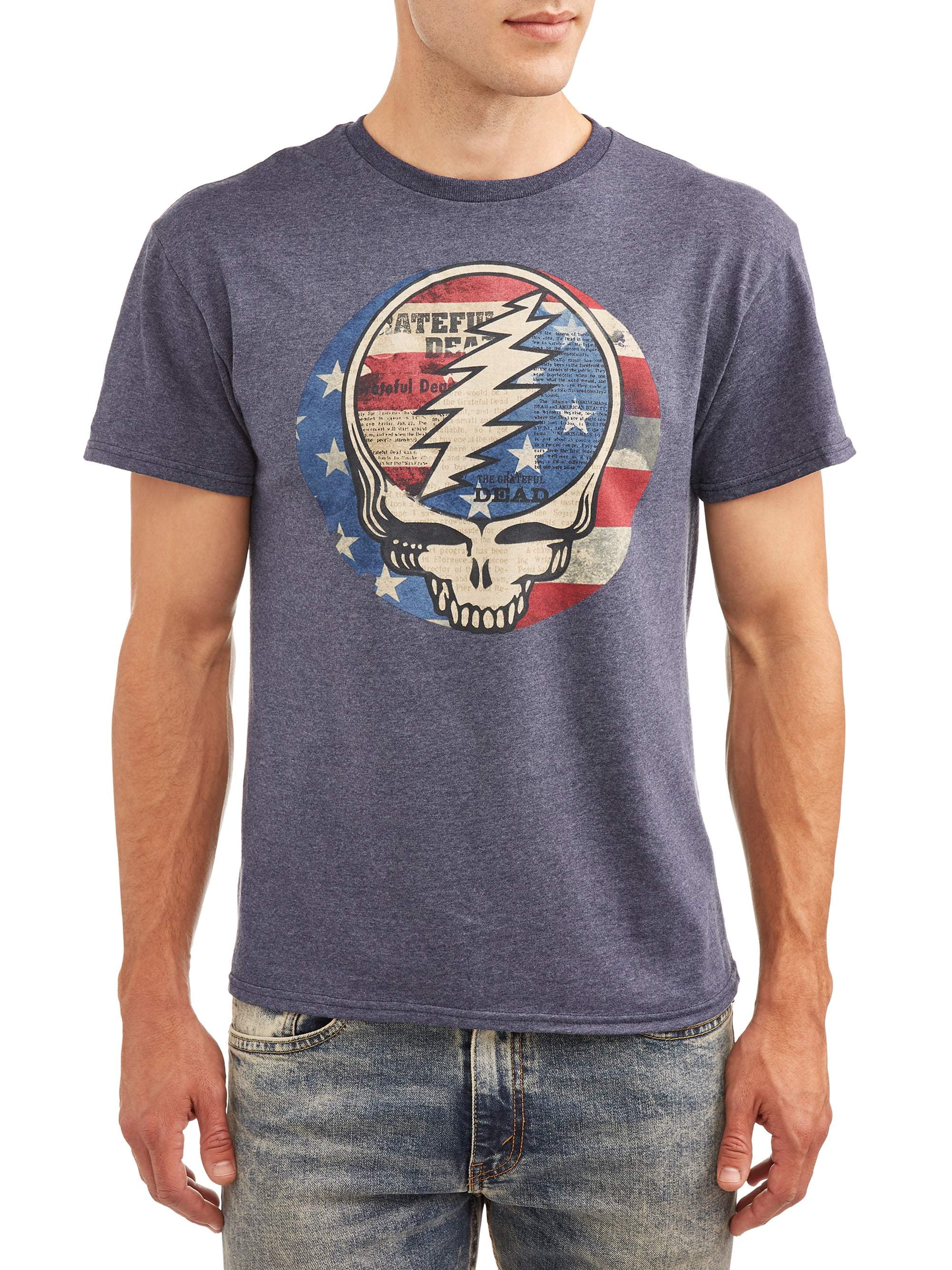 Grateful Dead Steal Your Face Logo t-shirt with a Shamrock