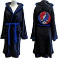 thumbnail image 1 of Men's Grateful Dead Steal Your Face Bath Robe Medium/Large Blue, 1 of 3