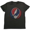 thumbnail image 1 of Men's Grateful Dead Steal Your Face Classic Slim Fit T-shirt Large Grey, 1 of 3