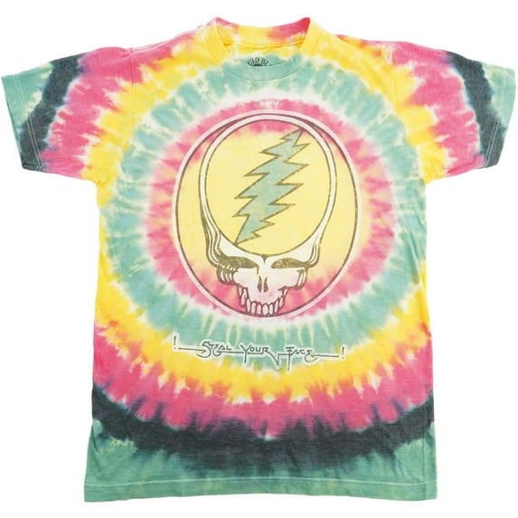 Men's Grateful Dead Vintage Rasta SYF Tie Dye T-shirt X-Large Multi