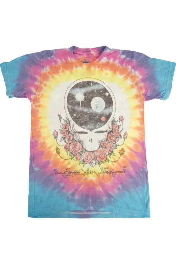 Men's Grateful Dead Vintage Space Your Face Tie Dye T-shirt XX-Large Multi