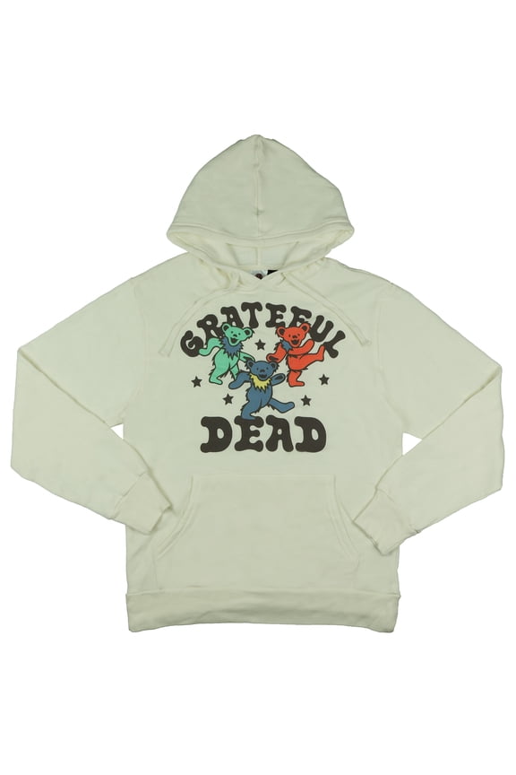 Grateful Dead Hoodie Men's Dancing Bears Adult Pullover Sweatshirt