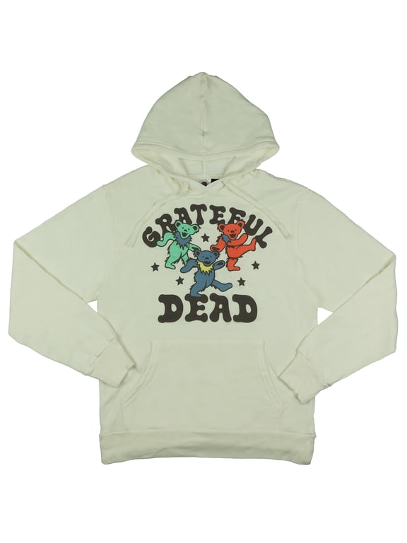 Grateful Dead Hoodie Men's Dancing Bears Adult Pullover Sweatshirt