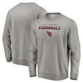 thumbnail image 1 of Men's Gray Arizona Cardinals Elevate Play Pullover Sweatshirt, 1 of 3