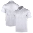 thumbnail image 1 of Men's Gray Atlanta Braves Sublime Tri-Blend Polo, 1 of 3