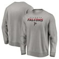 thumbnail image 1 of Men's Gray Atlanta Falcons Elevate Play Pullover Sweatshirt, 1 of 3