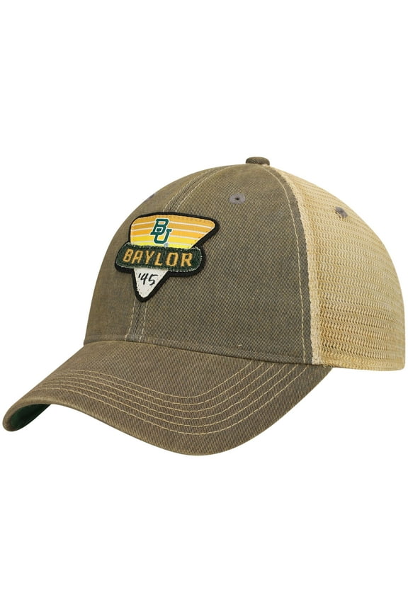 Men's Gray Baylor Bears Legacy Point Old Favorite Trucker Snapback Hat