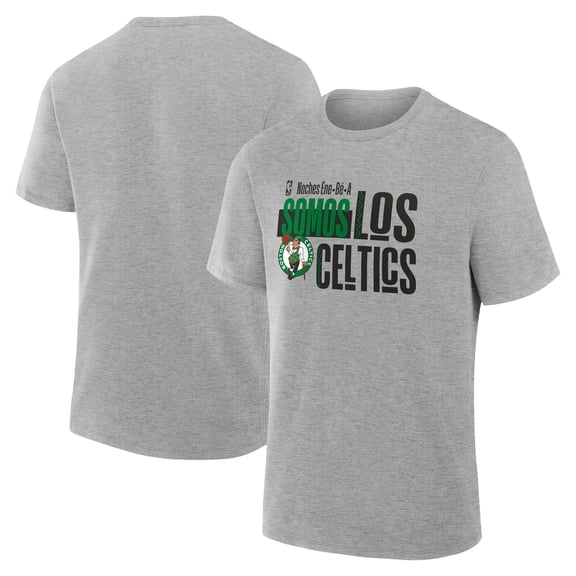 Men's Gray Boston Celtics Noches Training T-Shirt