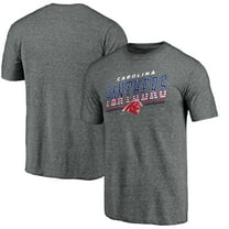 Men's Gray Carolina Panthers Team Freedom Tri-Blend T-Shirt