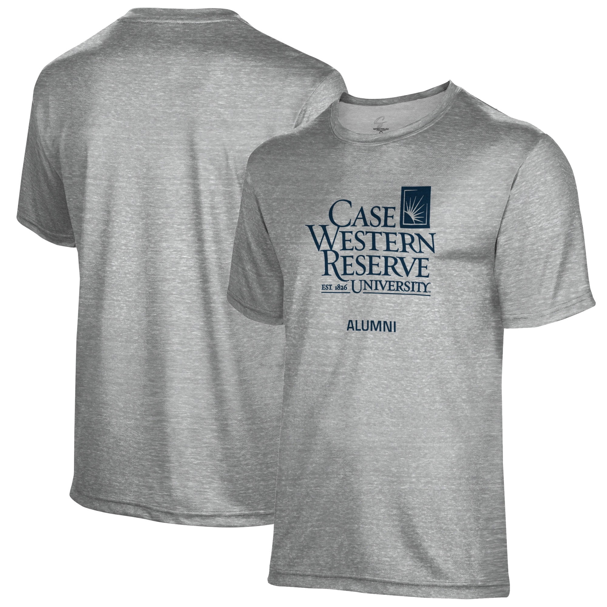 Men s Gray Case Western Reserve University Alumni Name Drop T