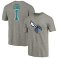 thumbnail image 1 of Men's Gray Charlotte Hornets Greatest Dad Tri-Blend T-Shirt, 1 of 3