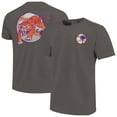 thumbnail image 1 of Men's Gray Clemson Tigers Palmetto C Baseball T-Shirt, 1 of 3