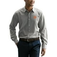 thumbnail image 1 of Men's Gray Clemson Tigers Sandhill Long Sleeve Dress Shirt, 1 of 1